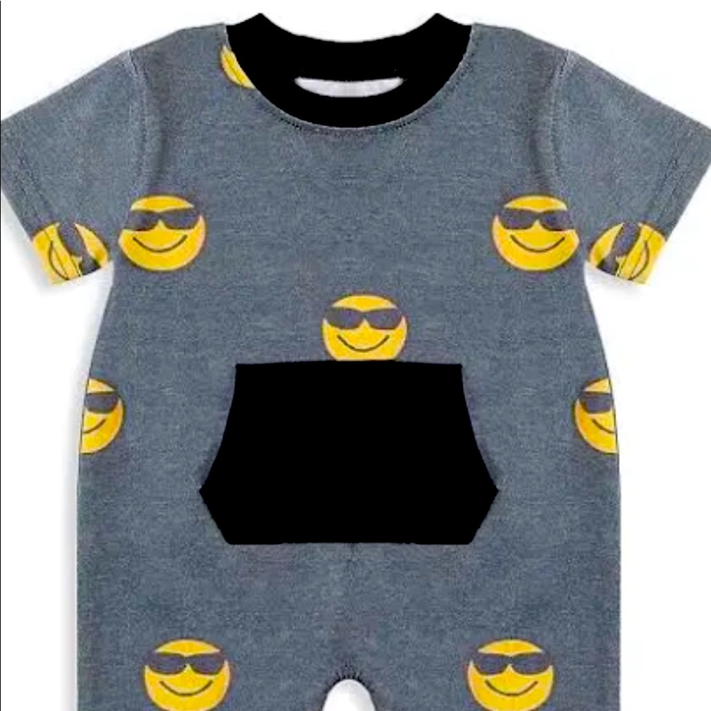 Kapital k smiley romper